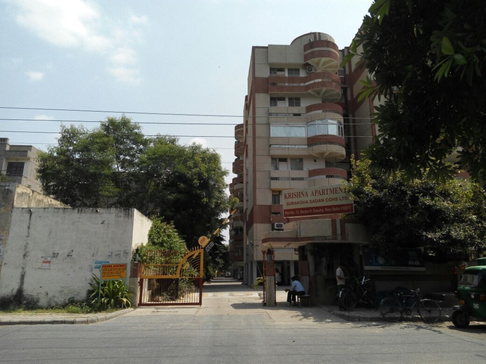 3 bhk for sale in Krishna Apartment sector 9 Dwarka Delhi